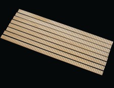 Basswood Kerfed Lining, Set of 8, 18" Length, Guitar Ukulele Kerfing Ribbon