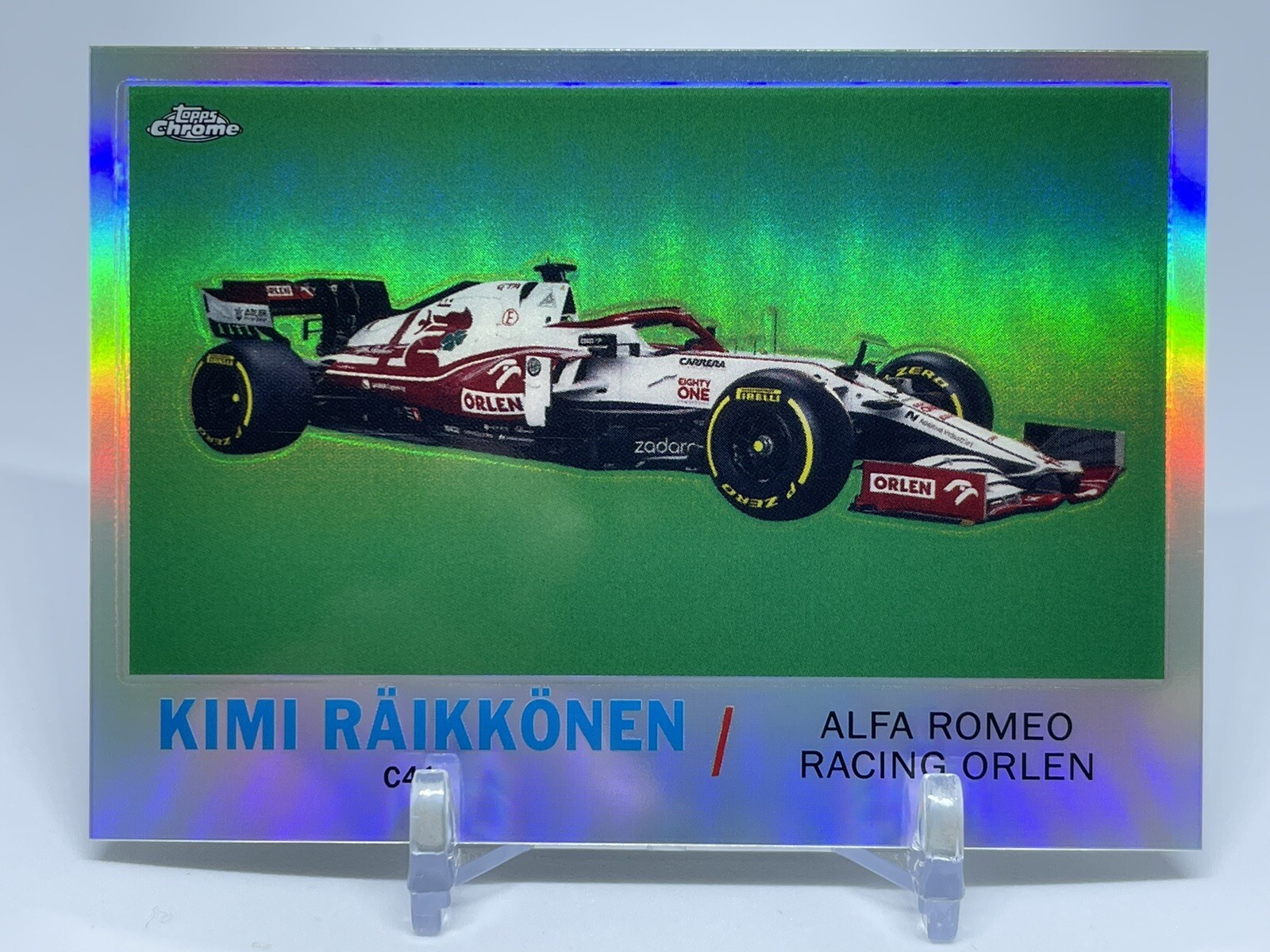 2021 Topps Chrome Formula 1 F1 Kimi Raikkonen 1961 Sports Cars Sets Alfa Romeo