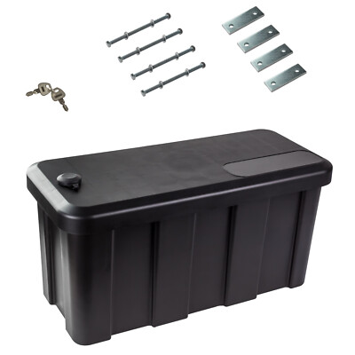 Deichselbox 25L Anhänger Staubox Kunststoff Deichselkasten DDB25 Anhängerbox