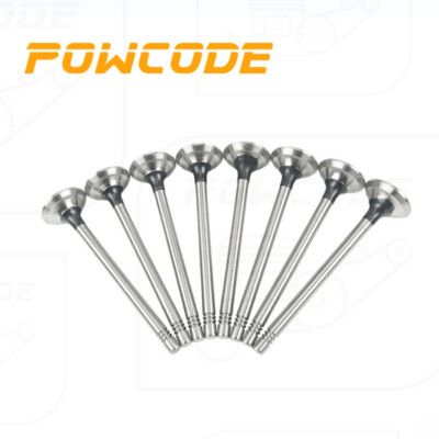 Exhaust Valves Set For AUDI A3 VW Jetta Golf Plus Tiguan Scirocco 1.4 TSI