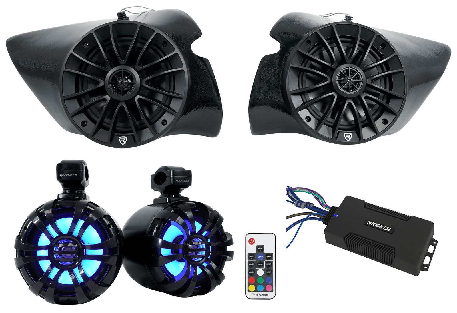 Усилитель Kickerпанель Kicker колонки Tower для Polaris RZR 1000900s 2014-2017 годов выпуска