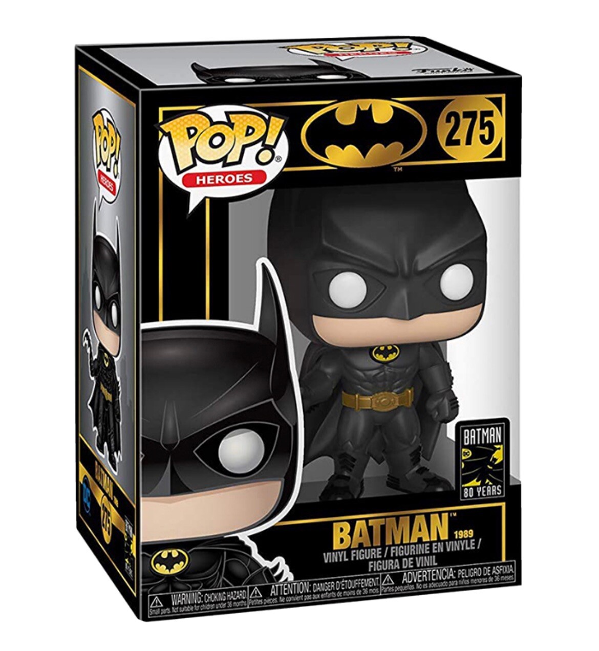 Figurine Funko POP Batman 275 DC Comics en vinyle de 9 cm pour collectionneur