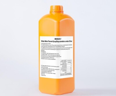 BODUO Fructose Flavored Syrup Fruktose-Sirup 2 L für Bubble Tea/ Cocktail