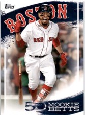 MOOKIE BETTS 2019 Topps Series 2 #MB-15 Career Highlights  Boston Red Sox