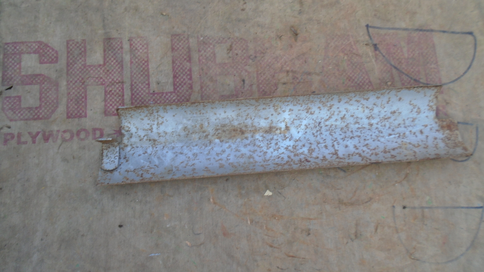 Massey Ferguson Tractor Exhaust Cover Panel 4 1/2 X 23inches eBay