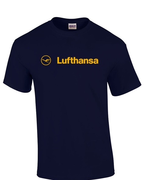 90s USA製 Lufthansa×UNITED 航空Tシャツ XL 90s USA製 Lufthansa×UNITED 航空Tシャツ XL