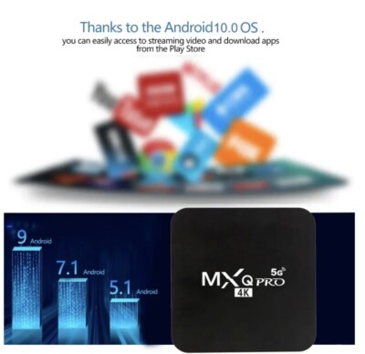 TV BOX Decoder Smart Internet WIFI PRO 8K RAM 8GB ROM 128GB Ultra HD Android 10