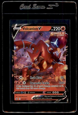 2021 Pokemon Chilling Reign Volcanion V #025/198 Ultra Rare | eBay