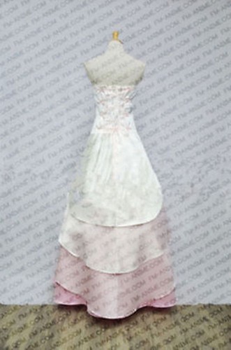 Steven Universe Rose Quartz Dress Cosplay Costume Dress - Picture 4 of 7