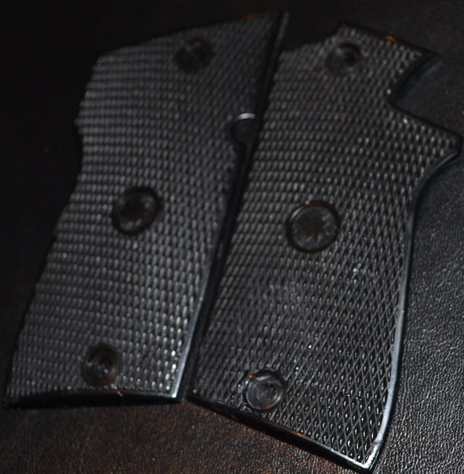 Star PD Pistol Grips checker pattern Jet Black | eBay