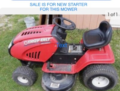 #ad STARTER For Troy Bilt Bronco riding Lawn mower tractor rider Troybilt Troybuilt $68.99