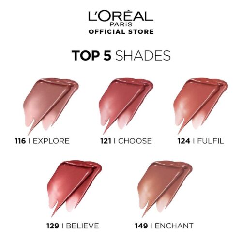 L'ORÉAL PARIS rouge Signature matte Farbe flüssiger Lippenstift 7 ml Wählen Sie Ihren Farbton - Bild 4 von 16