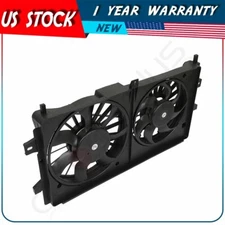 Radiator Condenser Fan Assembly For 06-07 Chevrolet Monte Carlo Buick LaCrosse