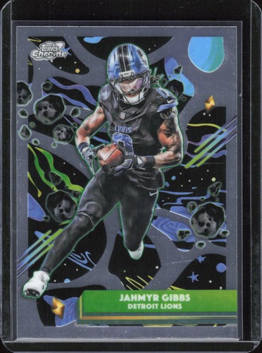 2025 Topps Chrome Cosmic #32 Jahmyr Gibbs