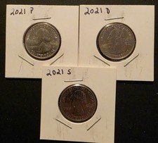 2021 PDS Tuskegee Airmen Alabama WWII P51 ATB Quarters AL Clad Proof