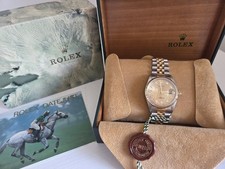 Rolex Datejust 36mm 16233 Champagne Jubilee Dial Steel & Gold