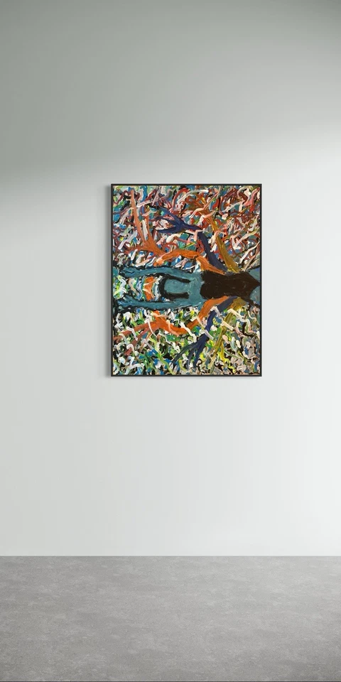 Daniel Pultorak Kunst Acryl Gerahmt Unikat Original Malerei Abstrakt - Bild 4 von 4