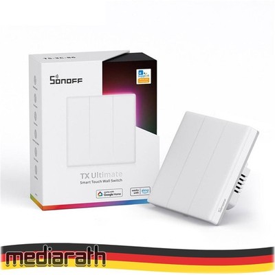 Sonoff TX Ultimate T5 EU 3C 3-Kanal Smart WiFi Wand Touch Schalter Tasmota 15