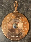 Vintage Adler Brau Beer Advertising Thermometer (Temp Is Off) For Repair Sign