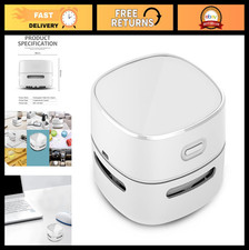 Mini Desktop Vacuum Cleaner - Cordless Dust Sweeper, 400 Min Battery Life, 360