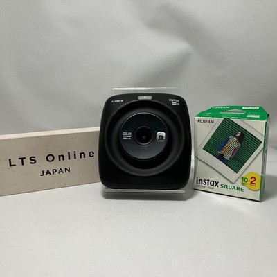 Fujifilm Instax Square SQ20 Hybrid Sofortkamera Matte Black 4x Zoom