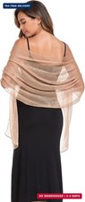 SURVODJA Shawl and Wraps for Evening Dresses Weddings Bridal Scarfs  Lightweigh