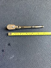Snap-on Tools Usa Tf72 14 Drive Chrome Standard Handle Flex Head Ratchet New Snap-on Tools Usa Tf72 14 Drive Chrome Standard Handle Flex Head Ratchet New