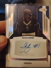 2024 SAGE High Series Silver Auto Caelen Carson #A-CC Rookie Auto RC