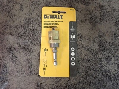 NEW Dewalt DW2043 Adjustable Depth Screw Setter (BN390)