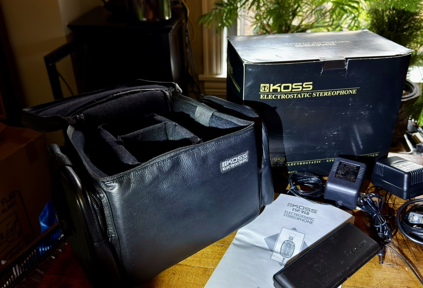 Koss ESP-950 Electrostatis Headphones. New! includes linear power supply!