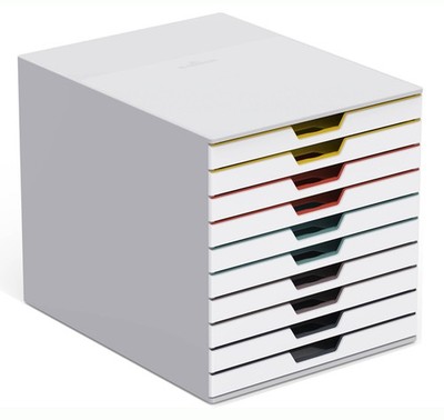 DURABLE Schubladenbox VARICOLOR MIX 10 mit Schubladen