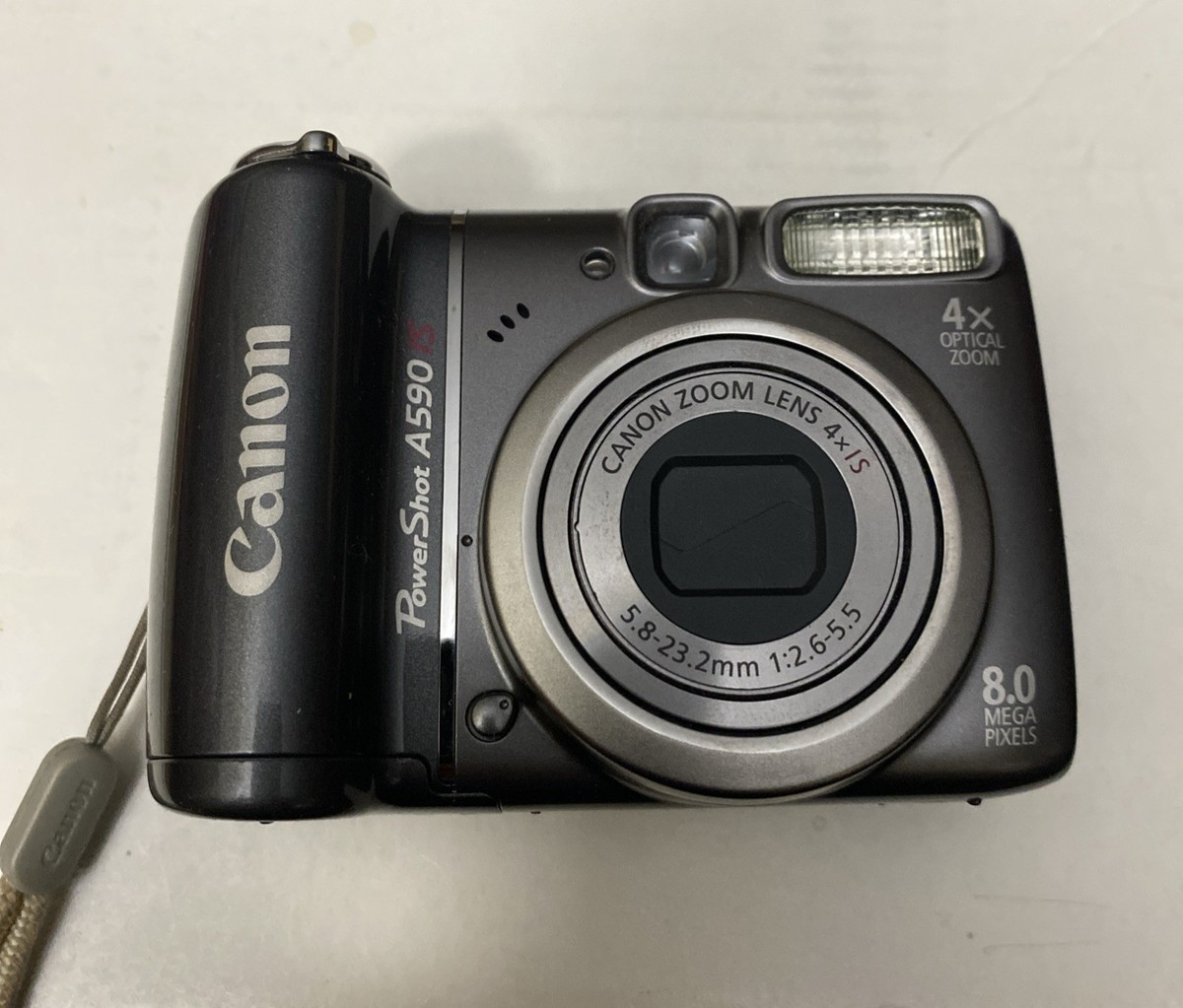 Canon PowerShot A590 IS 8.0MP Digital Camera - Gray for sale