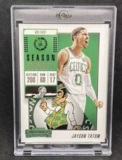 Jayson Tatum RARE ROOKIE TICKET INVESTMENT CARD PANINI CELTICS MVP MINT