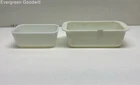 Vintage Pyrex Opal White Milk Glass Loaf Pan