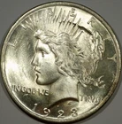 Brilliant Uncirculated 1923 Philadelphia Mint Silver Peace Dollar #43619