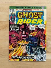 Ghost Rider #9 (1974) MVS Intact FN 6.0