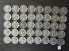 Washington Quarter Full Roll - 40 Coins - 90% Silver - Assorted years