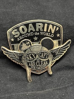 Disney EPCOT Soarin Around The World Metal Fridge Magnet