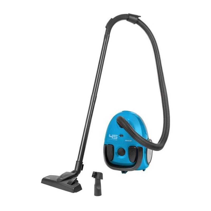 Aspirateur traîneau SENCOR moteur ECO 850W pour sols et tapis nickel