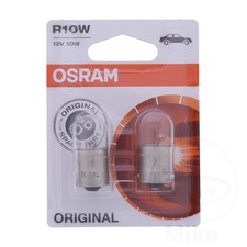 OSRAM Bulb 12V 5W Ba15S Twin Blister Pack For Honda XL 600 LM Paris Dakar