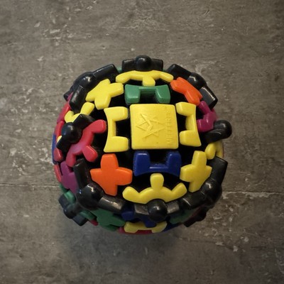 Mefferts Gear Ball Brainteasers Puzzle Block Logic Puzzle 3D Project Genius