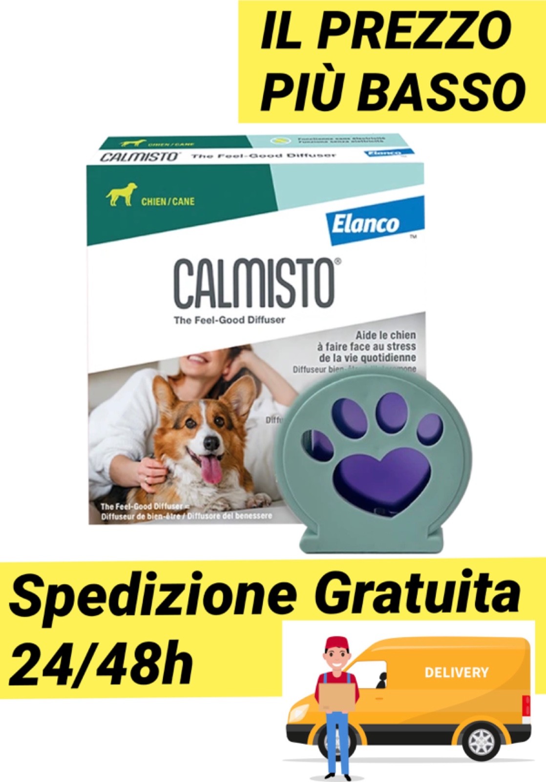 Calmisto Diffusore e Ricarica per Cani: Guida al Relax Naturale