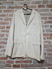 Blazer Carlo Chionna Sartoriale Giacca Uomo Beige Elegante Luxury Taglia 52