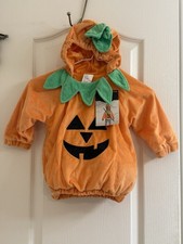 Pumpkin Halloween Costume Pullover/Hoodie NWT Size 12 Months