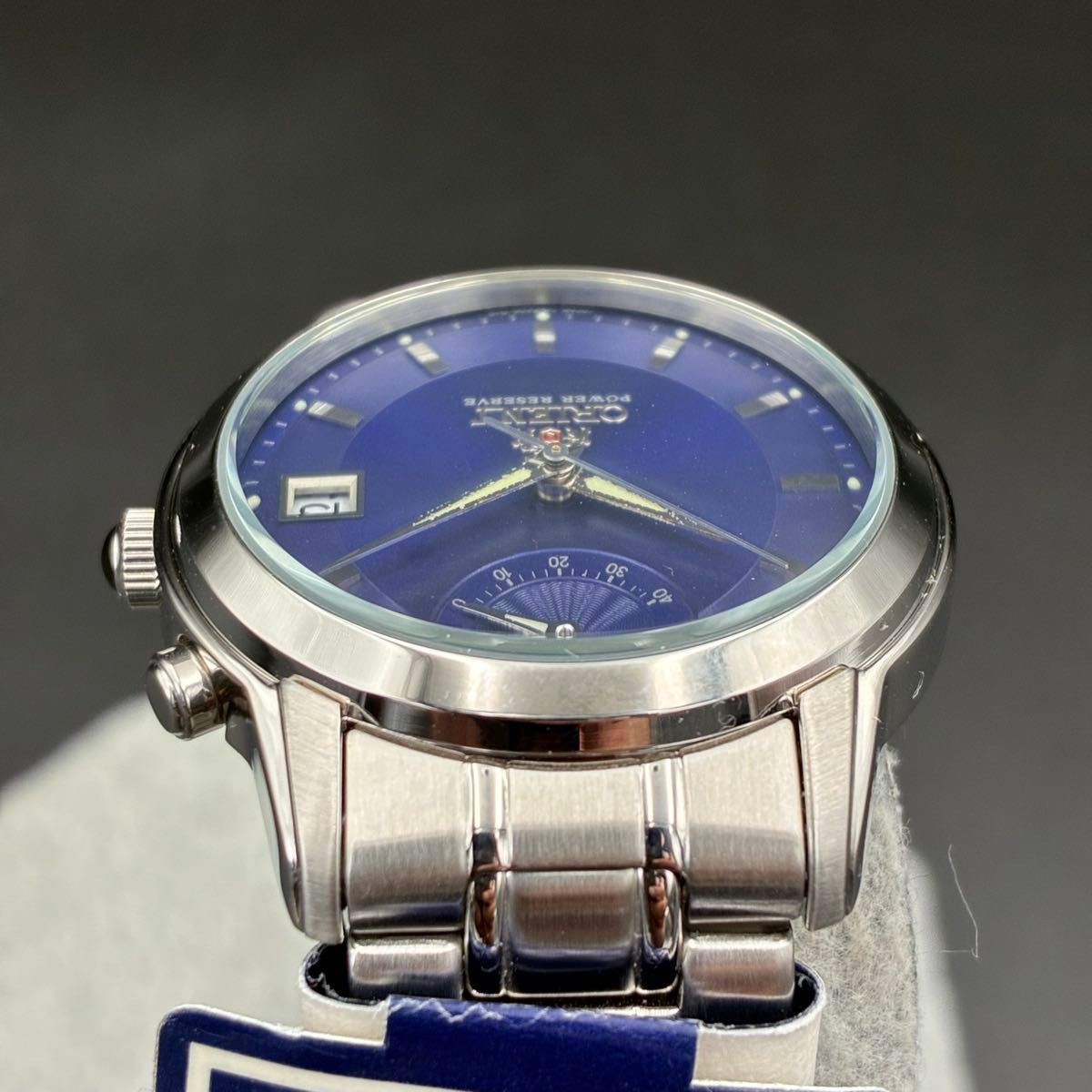 ORIENT Automatic Orient EX0A C0 Round Silver Date - image 5