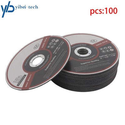 Stainless & Metal Cutting Disc Set 100 Pack 6''×1/16''×7/8'' Thin Cut Off Wheels