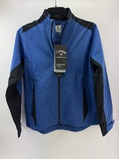 Callaway Stormlite II wasserdichte Jacke blau/Full Zip/UK Small/Neu/27562