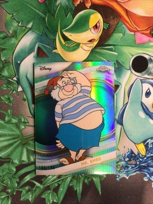 2025 Topps Chrome Disney Mr. Smee /199 Aqua Refractor