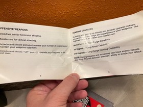 The Hunt for Red October Nintendo Entertainment System 1991 NES Carrito folleto