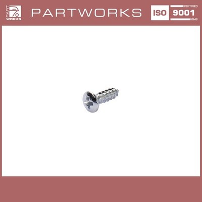 Countersunk plate screw for Porsche 90014500202